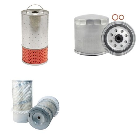LINDNER UNITRAC 75 Filter Service Kit w/MERCEDES OM 601 Eng.