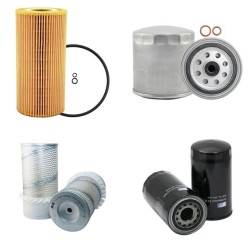 LINDNER UNITRAC 75 TURBO Filter Service Kit w/MERCEDES Eng.