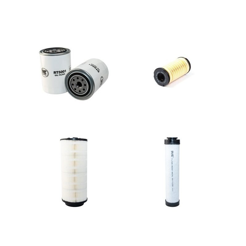 LINDNER UNITRAC 78 Filter Service Kit Air Oil Fuel Filters w/Perkins 1103C-33T Eng.   YR  9.03-