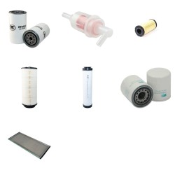 LINDNER UNITRAC 92 Filter Service Kit w/Perkins 1104C-44 TURBO Eng.