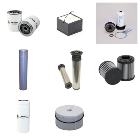 LOGSET 4-F GT Filter Service Kit w/AGCO POWER 49 AWF Eng.   YR  2014-