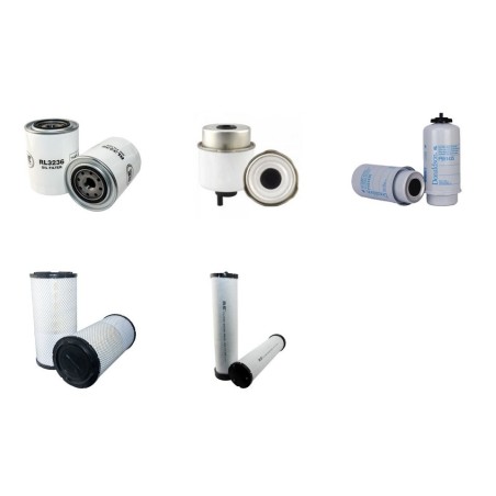 LOGSET 5-F Filter Service Kit Air Oil Fuel Filters w/SISU Eng.   YR  2009-