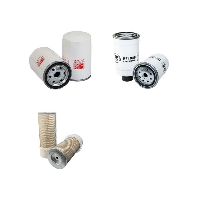 MAHLER UNIFANT Filter Service Kit Air Oil Fuel Filters w/VM Eng.