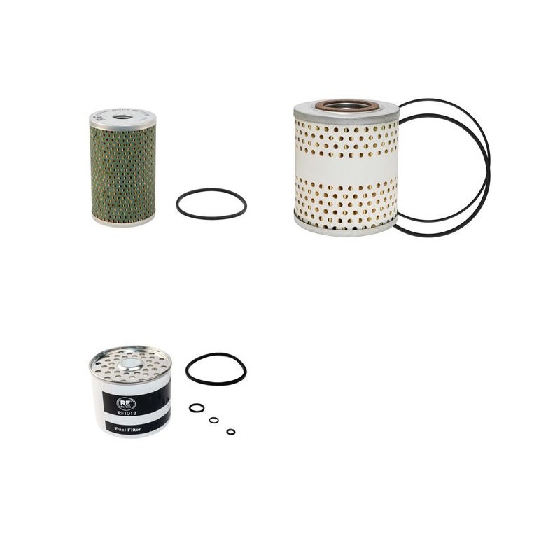 MASSEY FERGUSON MF 25 Filter Service Kit Air Oil Fuel Filters w/Perkins Eng.