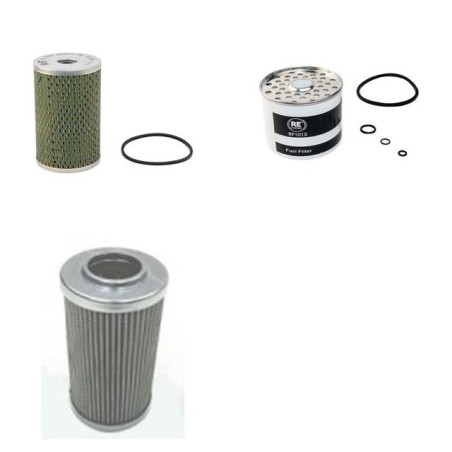 MASSEY FERGUSON MF 130 Filter Service Kit w/Perkins A4.107 Eng.