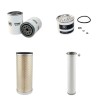 MASSEY FERGUSON MF 168 Filter Service Kit Air Oil Fuel Filters w/Perkins AD4.212/AD3.236/AD4.248 Eng.   Hyd Element - 41mm YR  7
