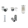 MASSEY FERGUSON MF 174 (F/S/V) Filter Service Kit w/Perkins A 4.236 Eng. SN  Air -Fins YR  1973-1983