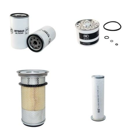 MASSEY FERGUSON MF 340 Filter Service Kit Air Oil Fuel Filters