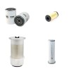 MASSEY FERGUSON MF 420 Filter Service Kit Air Oil Fuel Filters w/Perkins 1103CT Eng.