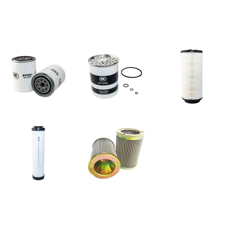 MASSEY FERGUSON MF 460 Filter Service Kit w/P 4001T Eng.