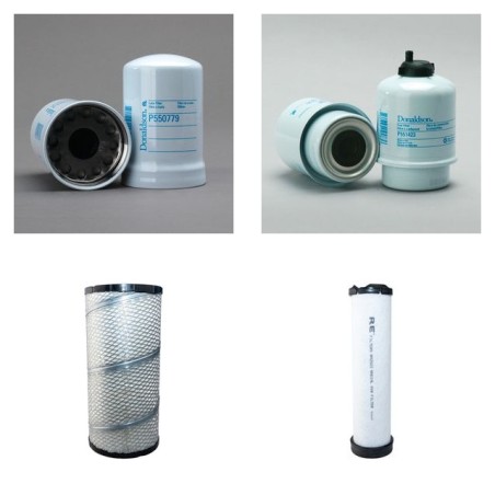 CESAB DRAGO 450 Filter Service Kit Air Oil Fuel Filters w/JOHN DEERE 4045DF270 Eng.