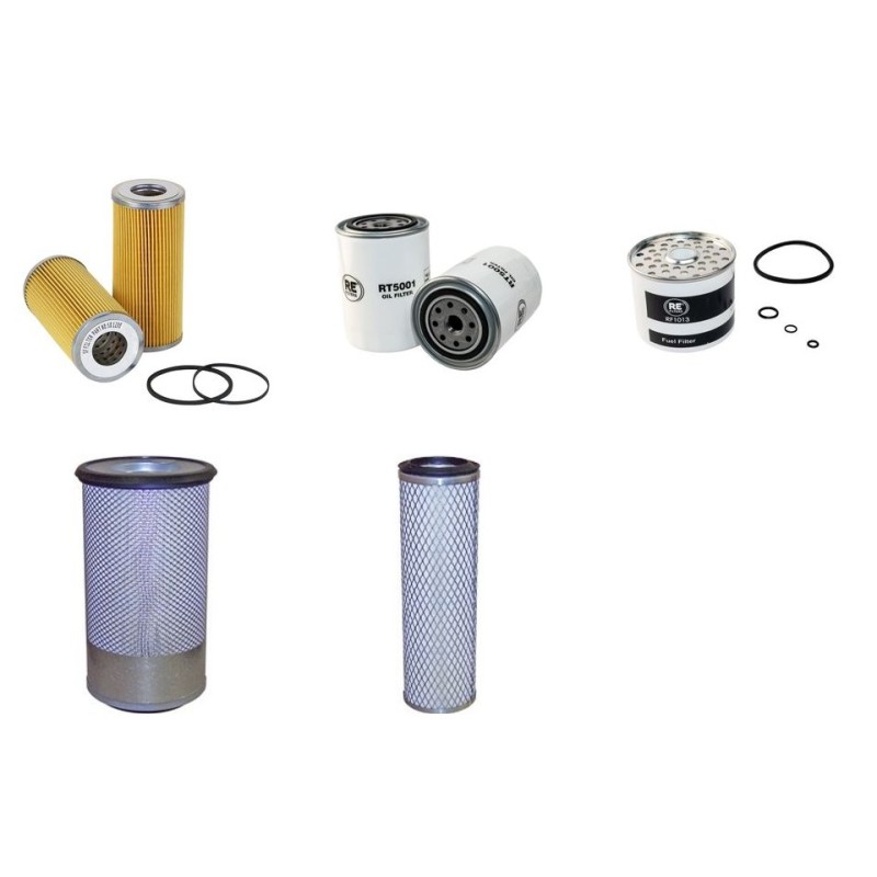 MASSEY FERGUSON MF 592 Filter Service Kit w/Perkins A 4.318 Eng.