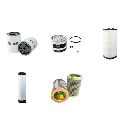 MASSEY FERGUSON MF 650 Filter Service Kit w/Perkins 1006.6T Eng.