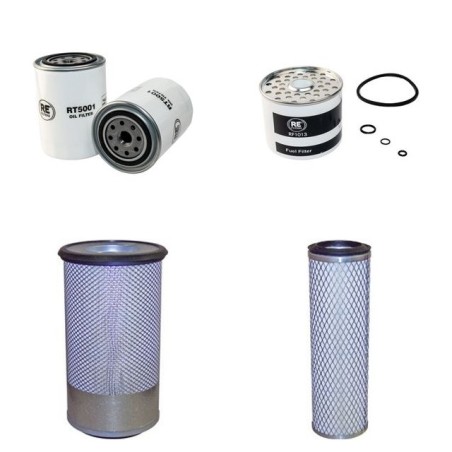 MASSEY FERGUSON MF 698 Filter Service Kit w/Perkins A4.318 Eng.