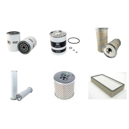 MASSEY FERGUSON MF 1004T Filter Service Kit w/Perkins AT 4.236 Eng.