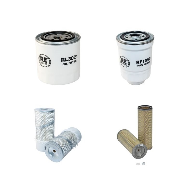 CESAB DRAGO HN 250 Filter Service Kit Air Oil Fuel Filters w/Kubota V3300 Eng.