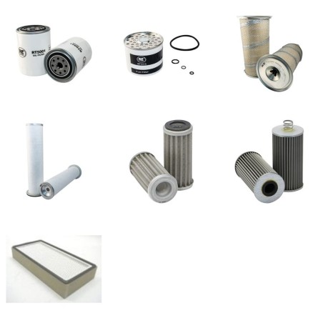 MASSEY FERGUSON MF 1007 Filter Service Kit w/Perkins At 4.236 Eng.
