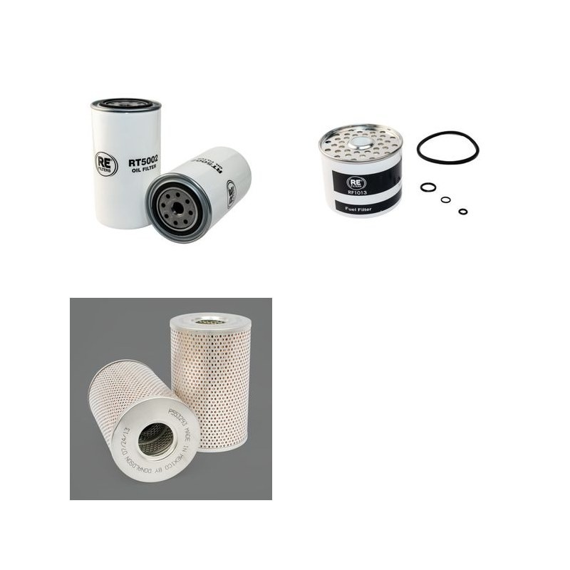 MASSEY FERGUSON MF 1100 Filter Service Kit w/Perkins A 6.354 TURBO Eng.