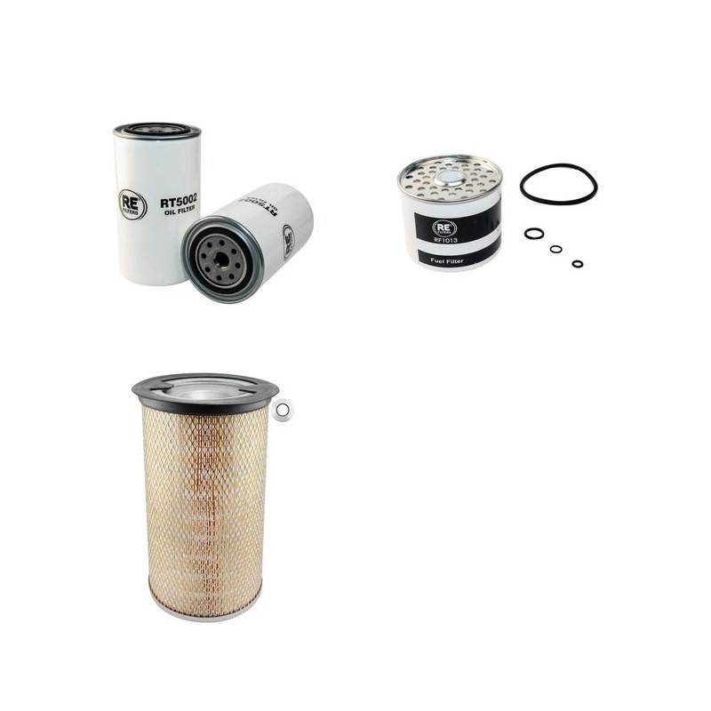 MASSEY FERGUSON MF 1135 Filter Service Kit Air Oil Fuel Filters w/A 6.354 TURBO Eng.