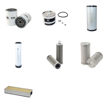 MASSEY FERGUSON MF 2225 Filter Service Kit w/Perkins 1004.4 Eng.