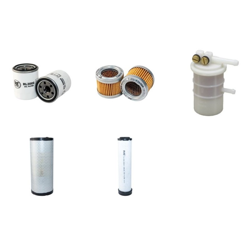 Massey Ferguson MF2415 Compact Filter Service Kit Air, Oil, Fuel Filters