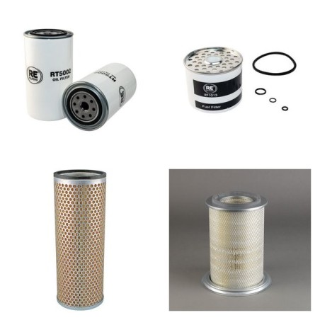 Massey Ferguson MF3610 Filter Service Kit Air, Oil, Fuel Filters