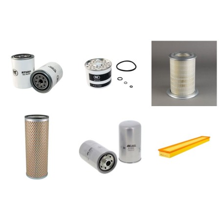 MASSEY FERGUSON MF 3635 Filter Service Kit w/Perkins 6.354.4 Eng.
