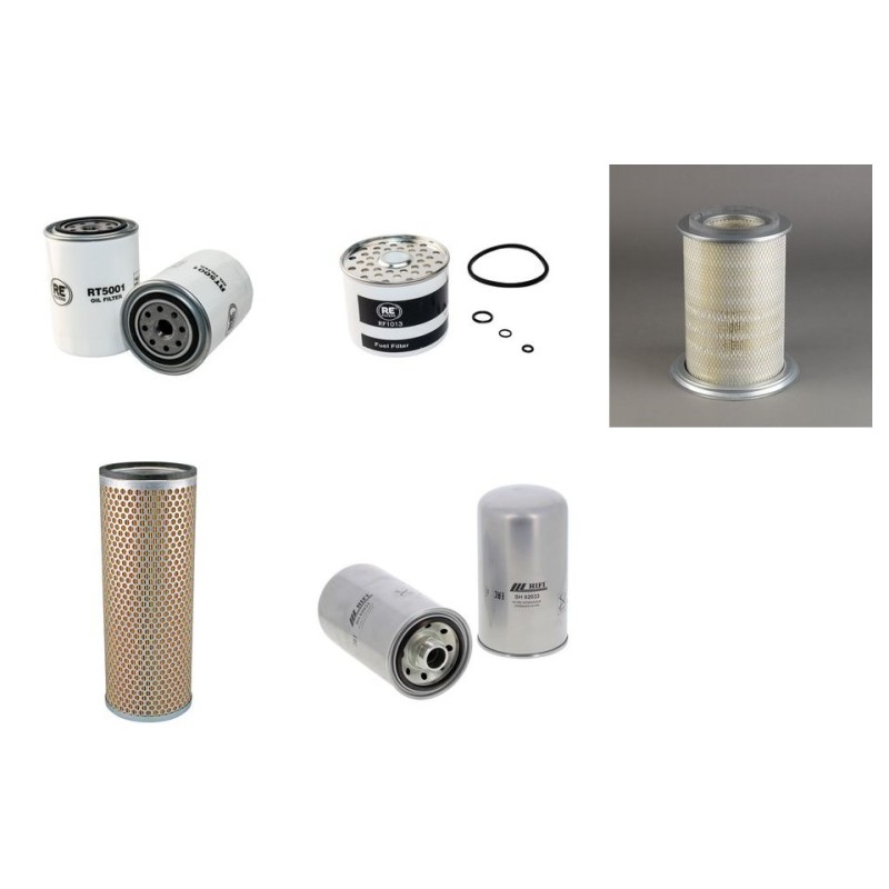 MASSEY FERGUSON MF 3655  Filter Service Kit w/Perkins 6.354.4 Eng. SN  -95020