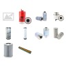 MASSEY FERGUSON MF 3655 Filter Service Kit w/33DTA Eng.
