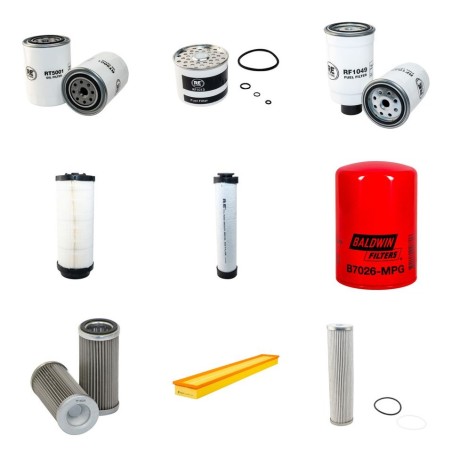 MASSEY FERGUSON MF 4225 (A) Filter Service Kit w/Perkins 4.41 Eng.