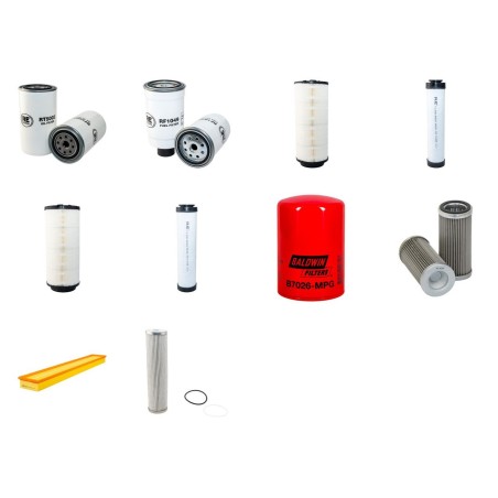 MASSEY FERGUSON MF 4255 (A) Filter Service Kit w/Perkins 1004.4Thr Eng.