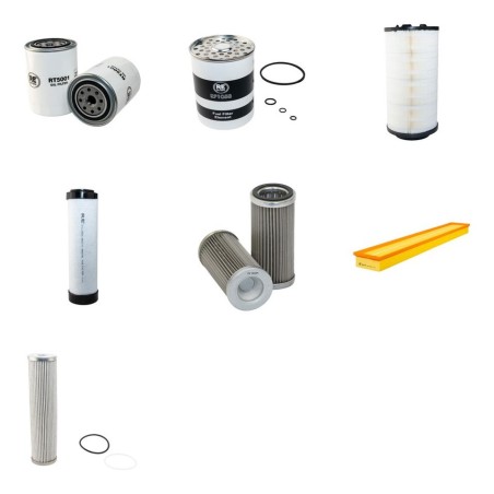 MASSEY FERGUSON MF 5340 Filter Service Kit w/P 4001 Eng. SN  Air Filter -399mm
