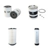 MASSEY FERGUSON MF 5340 Filter Service Kit Air Oil Fuel Filters w/P 4001 Eng. SN  Air Filter -399mm