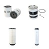 MASSEY FERGUSON MF 5355 Filter Service Kit Air Oil Fuel Filters w/P 4001T Eng.