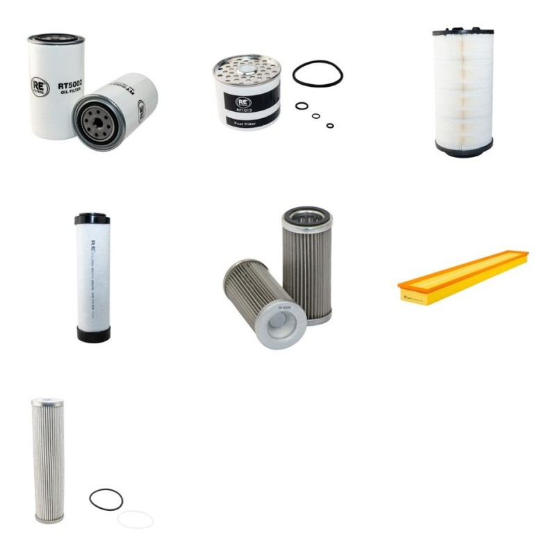 MASSEY FERGUSON MF 5365 Filter Service Kit w/Perkins 1006.6 Eng.