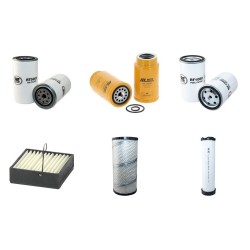MASSEY FERGUSON MF 5455 (TIER 3) Filter Service Kit Air Oil Fuel Filters w/Perkins 1104D-E44TA Eng.   YR  2008-