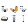 MASSEY FERGUSON MF 5455 (TIER 3) Filter Service Kit Air Oil Fuel Filters w/Perkins 1104D-E44TA Eng.   YR  2008-