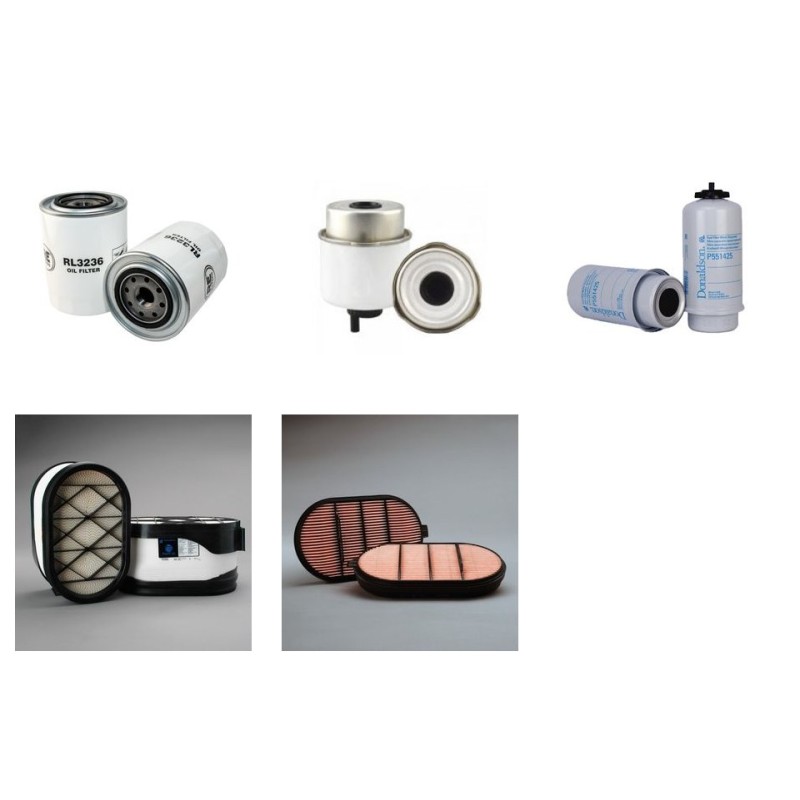 MASSEY FERGUSON MF 6497 DYNA 6 TIER 3 Filter Service Kit Air Oil Fuel Filters w/SISU 74.CTA-4V Eng.   YR  2006-
