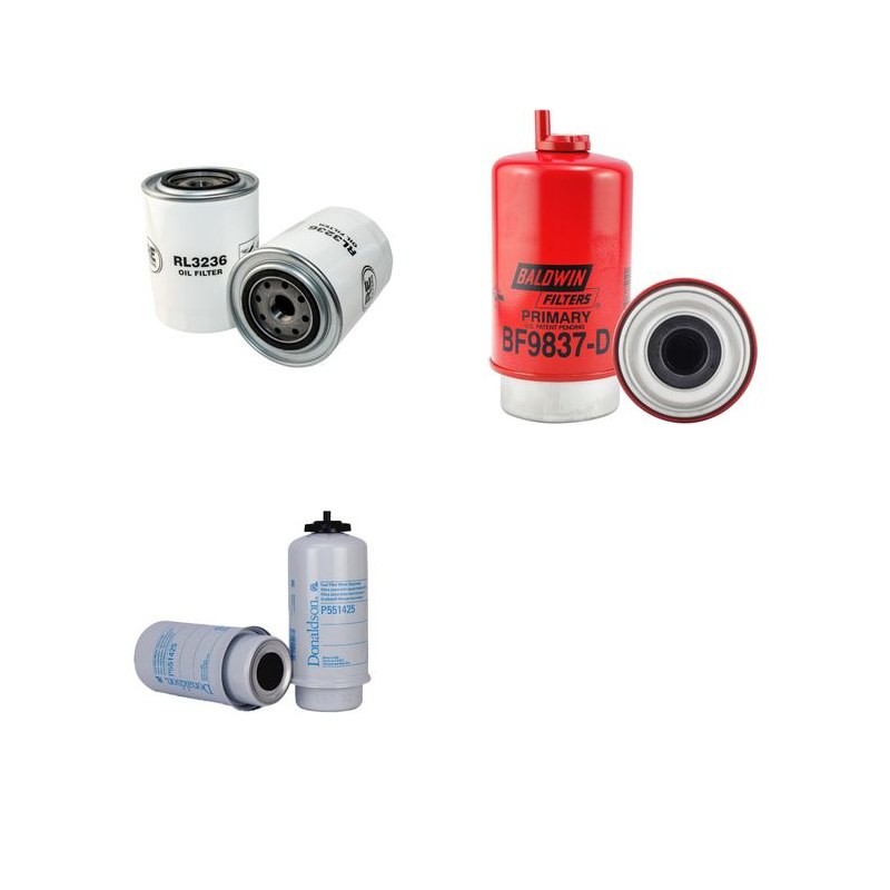 MASSEY FERGUSON MF 6499 Filter Service Kit w/Sisu 66.Eta Eng. 10.03-
