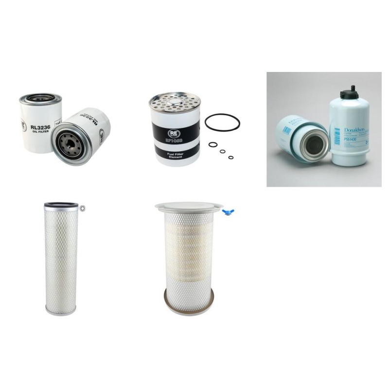 MASSEY FERGUSON MF 7250 Filter Service Kit w/SISU 620DSEL Eng.   YR  2.99-