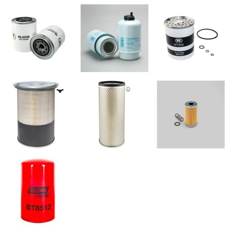 MASSEY FERGUSON MF 7256 Filter Service Kit w/SISU Eng.   YR  2004-