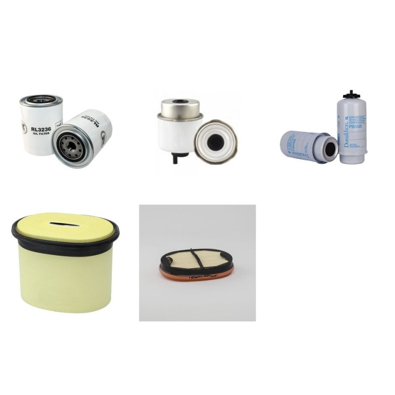 MASSEY FERGUSON MF 7480 DYNA 6 Filter Service Kit w/SISU Eng.   YR  2010-