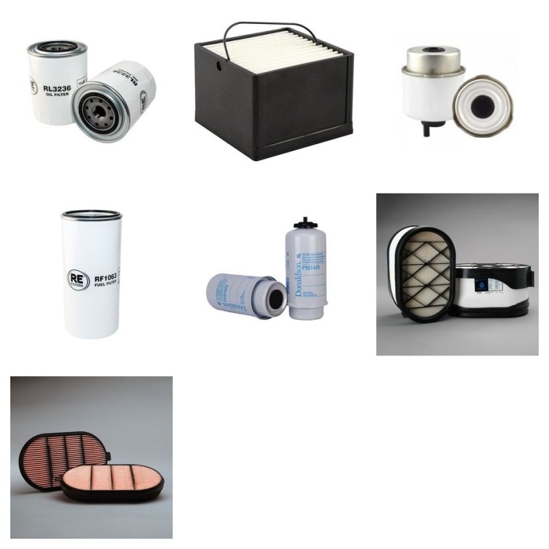 MASSEY FERGUSON MF 7499 TIER 3 Filter Service Kit Air Oil Fuel Filters w/SISU Eng.
