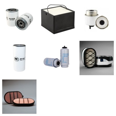 MASSEY FERGUSON MF 7499 TIER 3 Filter Service Kit Air Oil Fuel Filters w/SISU Eng.