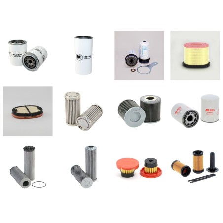 MASSEY FERGUSON MF 7614 DYNA 4 Filter Service Kit w/SISU Eng.   YR  2013-