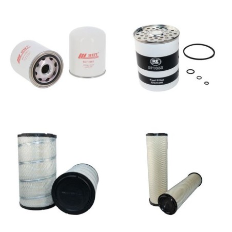 MASSEY FERGUSON MF 8170 Filter Service Kit w/VALMET 645TCC Eng.   YR  95-99