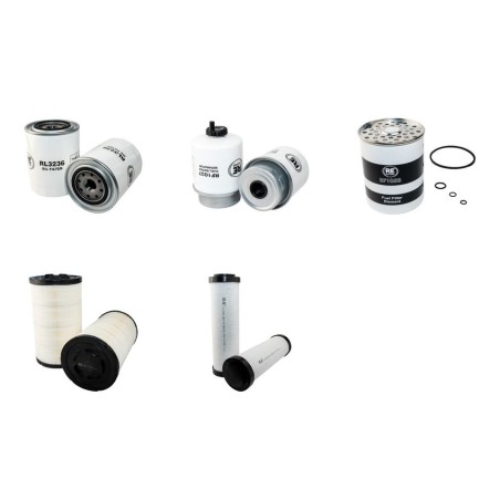 Massey Ferguson MF8250 Filter Service Kit ( Mann Housing ) Air, Oil, Fuel