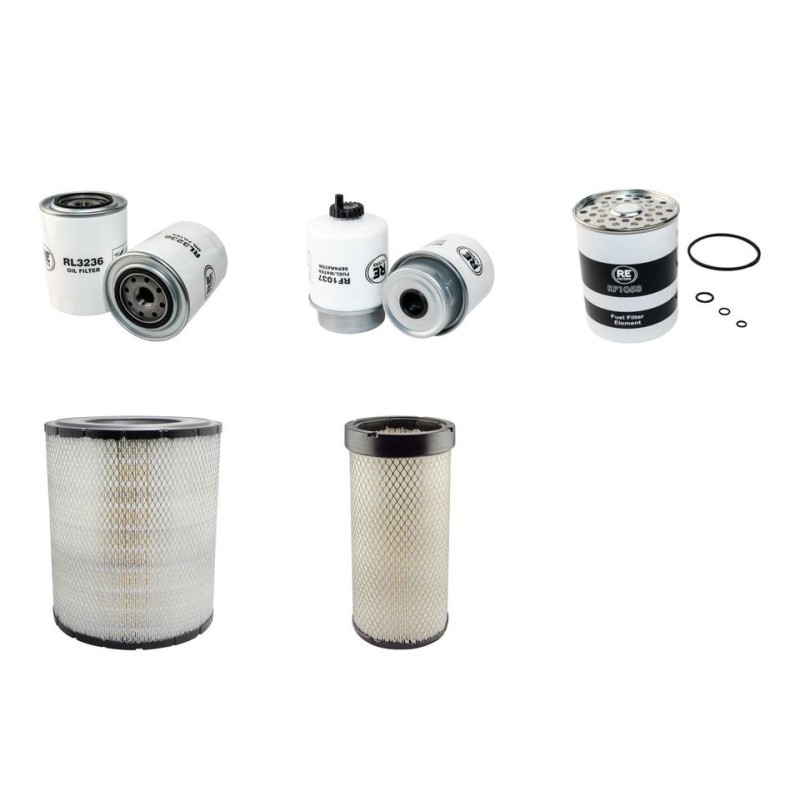 Massey Ferguson MF8250 Filter Service Kit ( Don Housing ) Air, Oil, Fuel