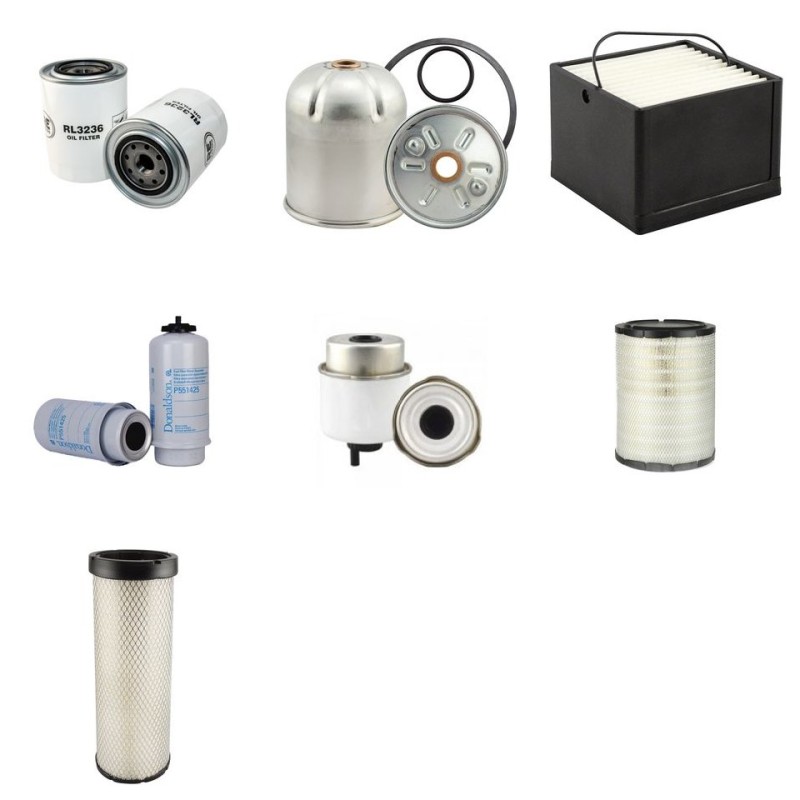 MASSEY FERGUSON MF 8460 TIER 3 Filter Service Kit Air Oil Fuel Filters w/SISU 74CTA-4V Eng.