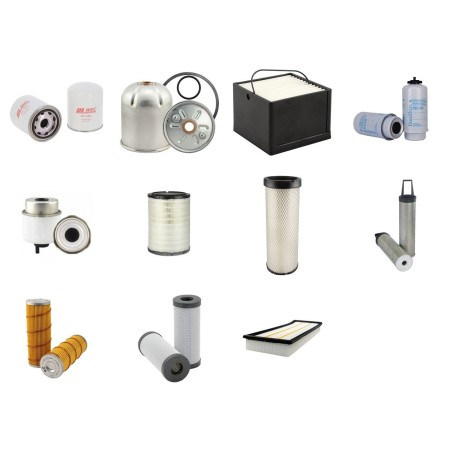 MASSEY FERGUSON MF 8470 TIER 3 Filter Service Kit w/SISU 84CTA-4T Eng.